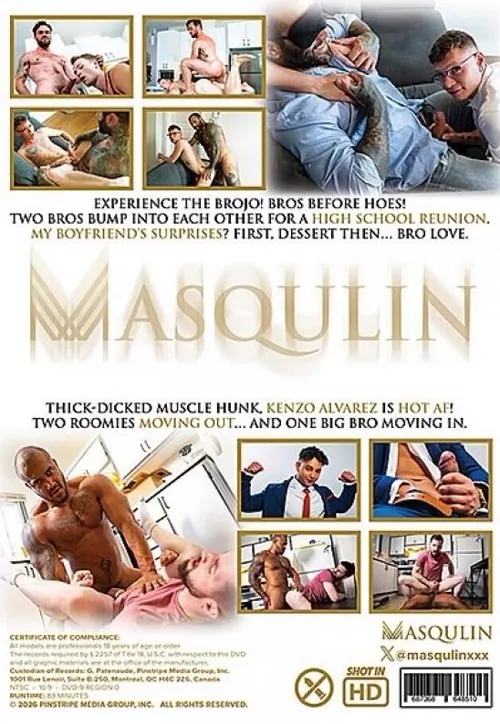 Masquilin Bros 3 | Masqulin | DVD(back cover)