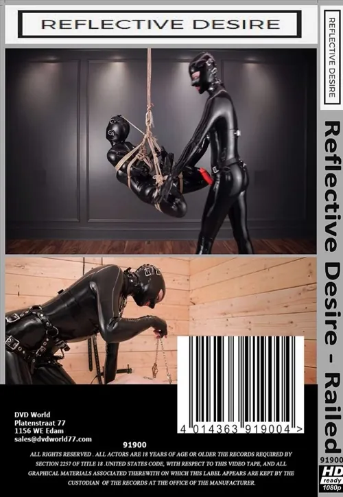REFLECTIVE DESIRE - Railed | BDSM 2 | DVD(back cover)