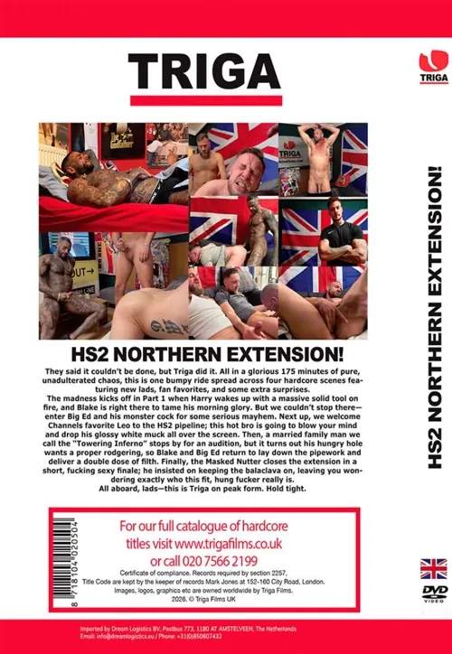 TRIGA FILMS - HS2 Northern Extension! | STAXUS | DVD(back cover)