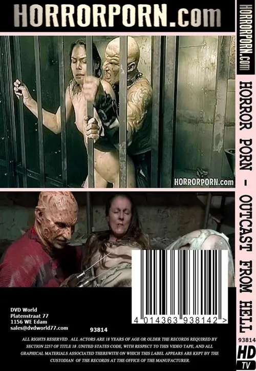 HORROR PORN - Outcast From Hell | BDSM 2 | DVD(back cover)