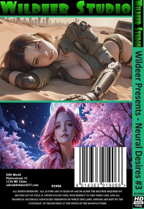 WILDEER STUDIO - Neural Desires #3 | BDSM 2 | DVD(back cover)