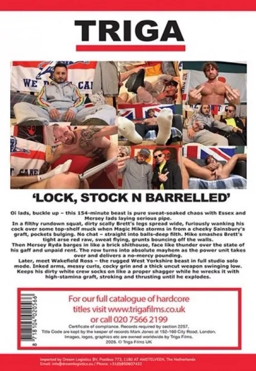 Lock, Stock N Barrelled | Triga | DVD(back cover)