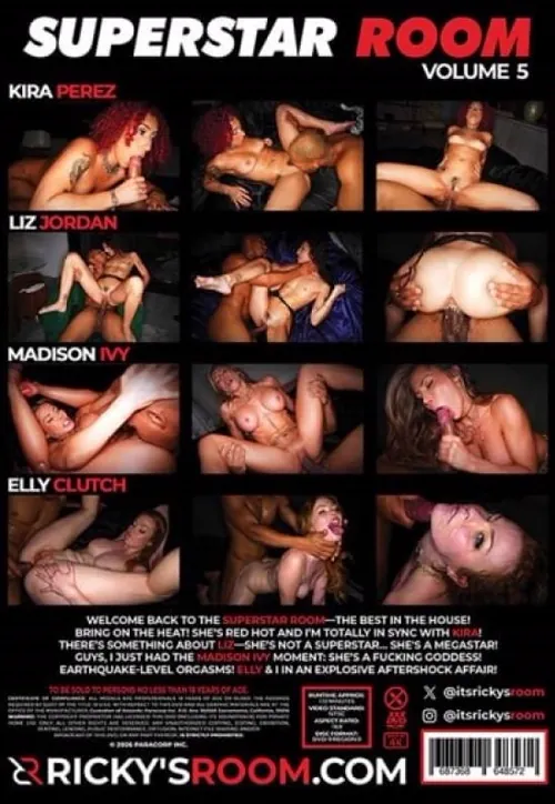 Superstar Room 05 | RICKYS ROOM | DVD(back cover)