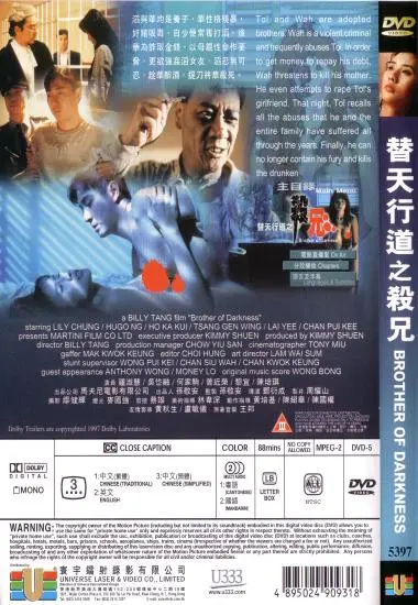 Brother Of Dardness (1994)(Universe Laser)(back cover)