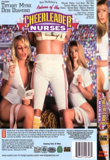 RETURN OF THE CHEERLEADER NURSES(VCA) at sexvideoall.com(back cover)