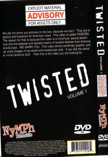 Twisted 1 | Nymph(back cover)