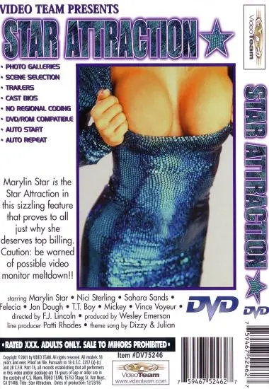 Star Attraction(Video Team) at sexvideoall.com(back cover)