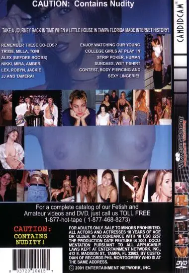 VoyeurDorm Everyone's Watching ! Premim Collectors Edition | CandidCam(back cover)