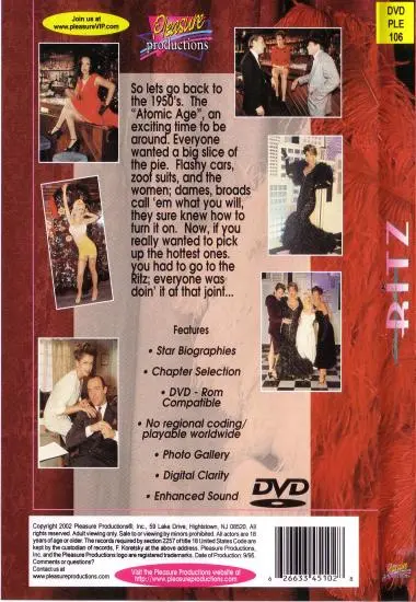 Doin´The RITZ(Pleasure) (Download available)(back cover)