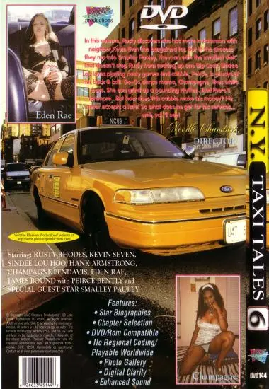 N.Y. TAXI TALES 6(Pleasure) (Download available)(back cover)