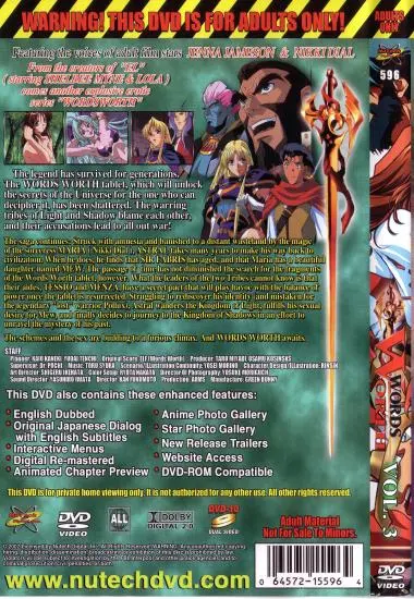 Words Worth Vol. 3 | NuTech Digital | DVD(back cover)