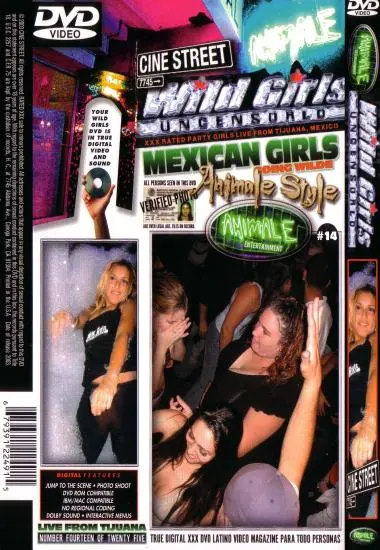 Mexican Girls Going Wilde 'Animale Style' #14 | Cine Street | DVD(back cover)