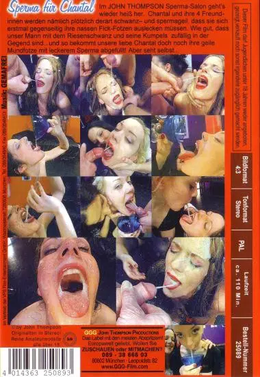 Sperma für Chantal(GGG) at sexvideoall.com(back cover)