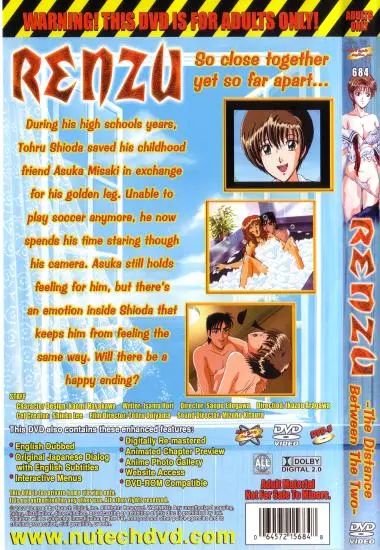 Renzu | NuTech Digital | DVD(back cover)