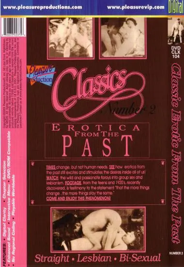 CLASSIC EROTICA FROM THE PAST 2 | Pleasure | DVD, Download, VOD(back cover)