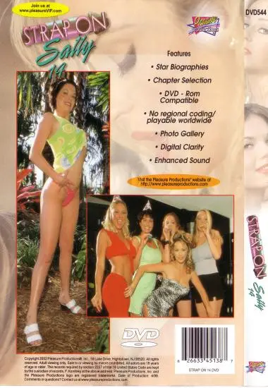 STRAP ON SALLY 14(Pleasure) (Download available)(back cover)
