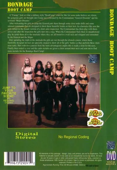 BONDAGE BOOT CAMP | Sunshine(back cover)