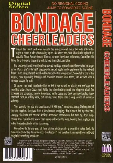 BONDAGE CHEERLEADERS(Sunshine) at sexvideoall.com(back cover)