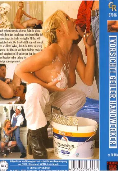 Vorsicht! Geiler Handwerker | GR Video(back cover)