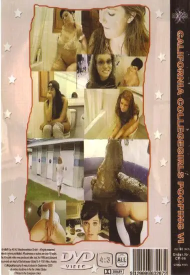 Collegegirls Pooping 6 - R3 | X-Models(back cover)