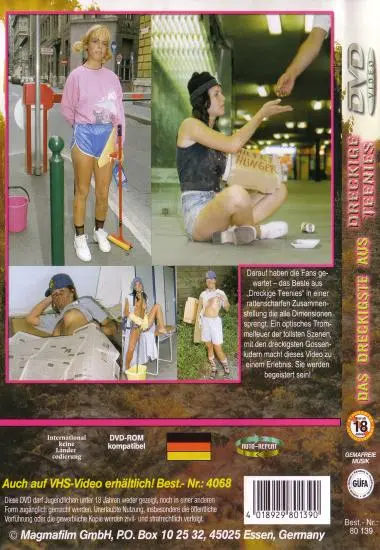 Das Dreckigste aus Dreckige Teenies | Magmafilm | DVD(back cover)
