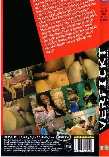 Verfickt: das war der falsche Schwanz...(Erotic Entertainment)(back cover)