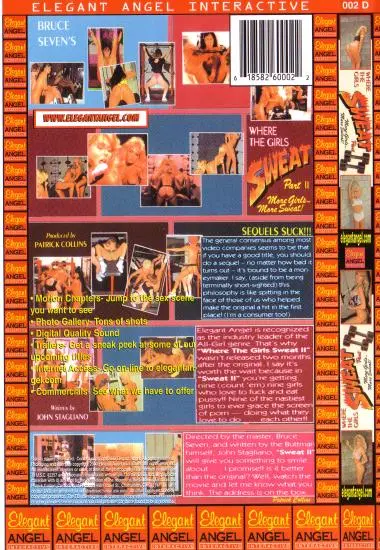 Where the Girls Sweat 2(Elegant Angel) at sexvideoall.com(back cover)