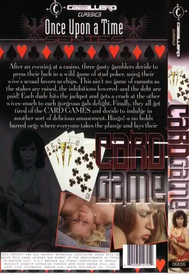 Card Game | Caballero | DVD(back cover)