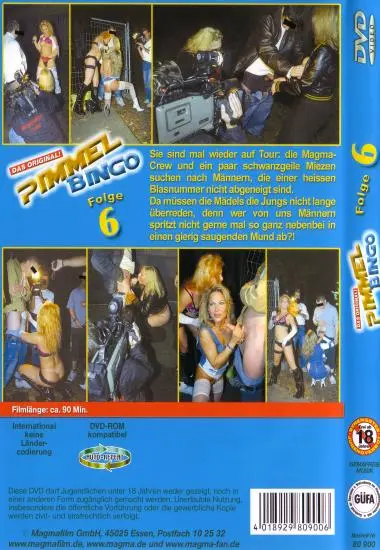 Pimmel Bingo 6 | Magmafilm(back cover)