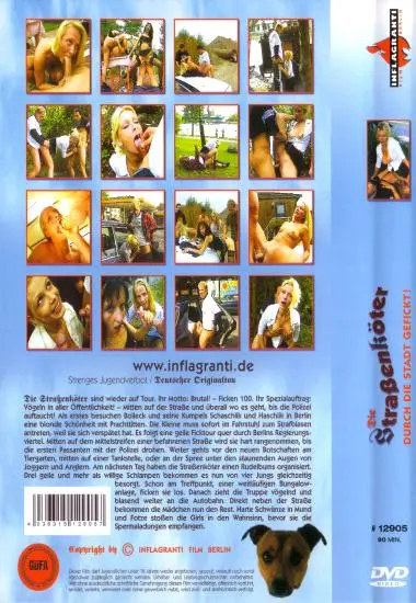 Die Strassenköter - Durch die Stadt gefickt! | Inflagranti | DVD(back cover)