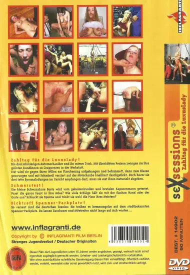 Sexsessions Zahltag für die Luxuslady | Inflagranti | DVD(back cover)