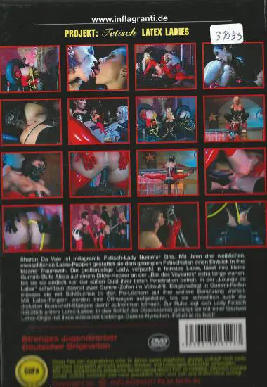 Projekt: Fetisch Latex Ladies | Inflagranti | DVD(back cover)