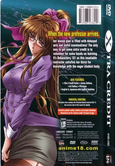 Xtra Credit | A18 | DVD(back cover)