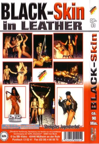 Black-Skin in Leather | BB-Video | Download, VOD(back cover)