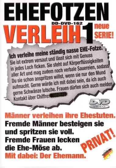 Ehefotzen Verleih 1 | BB-Video | DVD, Download, VOD
