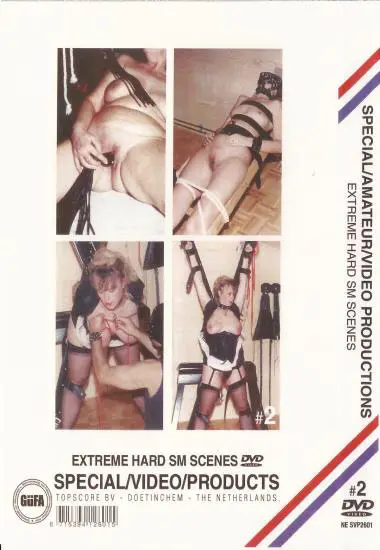 Special/video/Productions: Extreme Hard SM Scenes 1 | Topscore | DVD(back cover)
