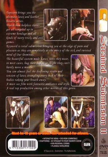 Strained Submission 2 | Topscore | DVD(back cover)