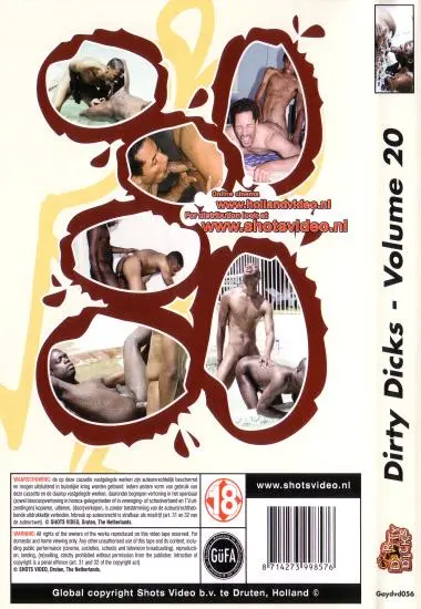 Dirty Dicks 20 | Shots Video | DVD, Download, VOD(back cover)