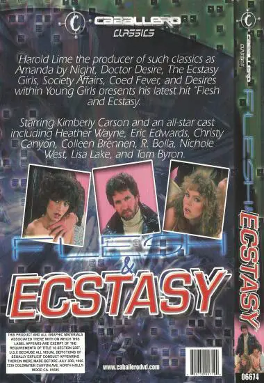 Flesh and Ecstasy(Caballero) at sexvideoall.com(back cover)