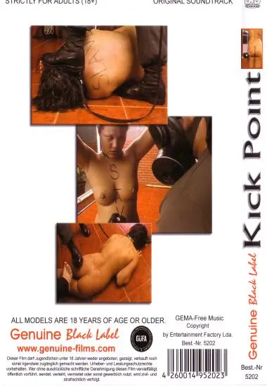 Black Label: Kick Point | Genuine(back cover)