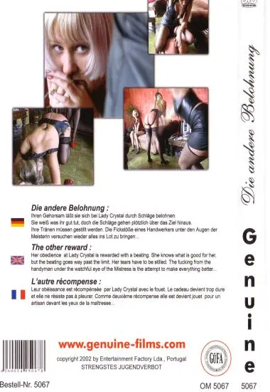 Black Label: Die Andere Belohnung | Genuine(back cover)
