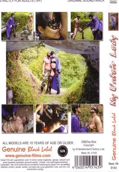 Black Label: My Unfair Lady | Genuine | DVD(back cover)