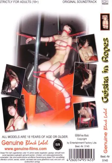 Black Label: Geisha in Ropes | Genuine(back cover)