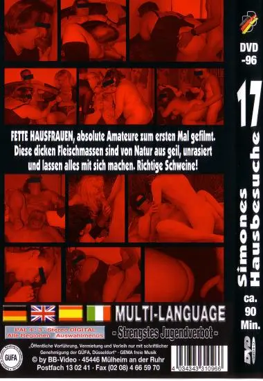 Simones Hausbesuche 17 | BB-Video | DVD, Download, VOD(back cover)