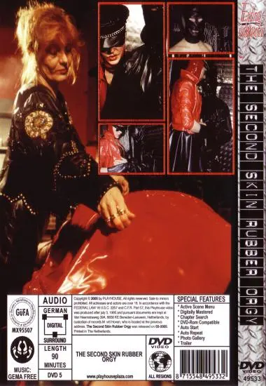 SECOND SKIN RUBBER ORGY, THE | Playhouse(back cover)