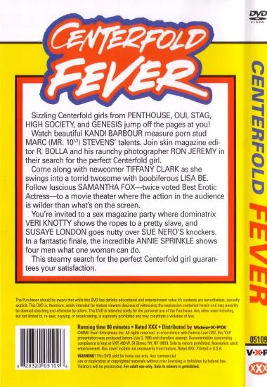 Centerfold Fever(Video.X.Pix) at sexvideoall.com(back cover)