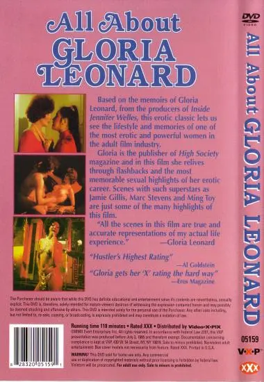 All About Gloria Leonard(Video.X.Pix) at sexvideoall.com(back cover)