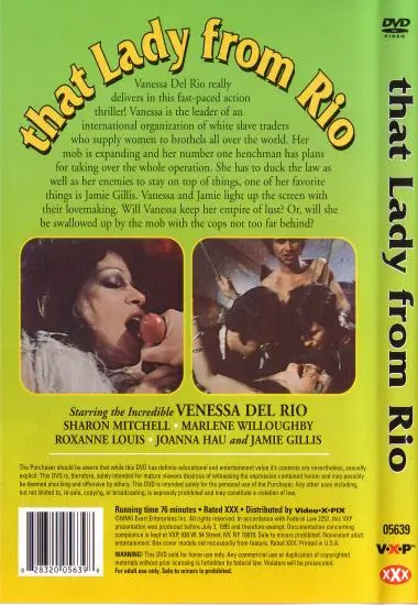 That Lady From Rio(Video.X.Pix) at sexvideoall.com(back cover)