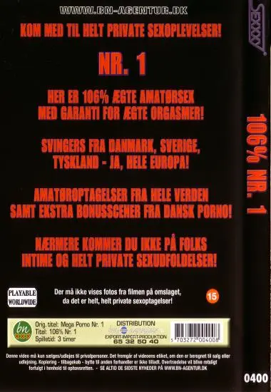 106% nr. 1 | BN-Agentur | DVD(back cover)