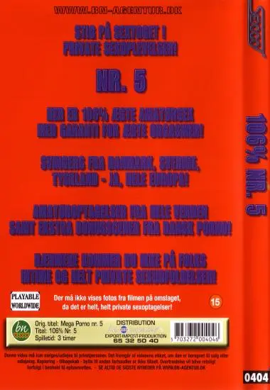 106% nr. 5 | BN-Agentur | DVD, Download, VOD(back cover)